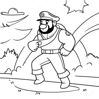 Modig Marshall Redder Dagen Fargeleggingsside 73267-16836