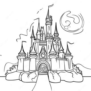 Magisk Disney Slott Fargeleggingsside 73343-16889