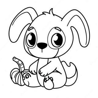 Skummel Halloween Stikking Fargeleggingsside 73857-17293