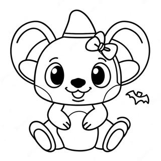 Glad Halloween Stikking Fargeleggingsside 73859-17301