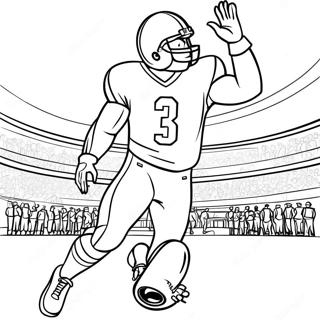 Wide Receiver Feirer En Touchdown Fargeleggingsside 73909-17340