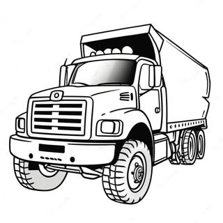 Fargelegging Av Hevet Diesel Lastebil 74315-17648