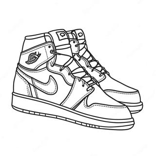 Jordan 1 Sneakers Fargeleggingsside 74904-18108