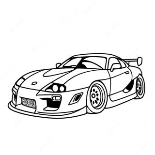 Supra Bil Racing Fargeleggingsark 75291-18412