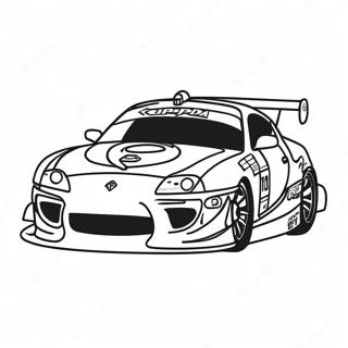 Supra Drift Racing Fargeleggingsark 75292-18414