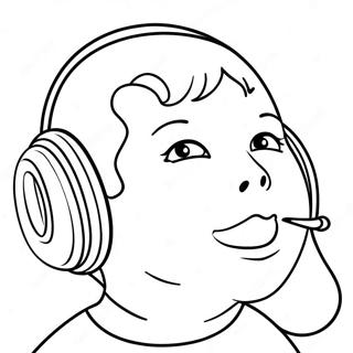 Lys Horsel Og Lyd Fargeleggingsside 75937-18916