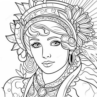 Livlig Beroring Og Folelse Fargeleggingsside 75938-18918