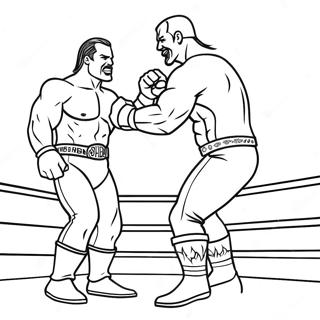 Episk Wwe Oppgjor Fargeleggingsside 76144 19079