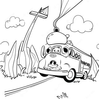 Eventyrlig Les Over Hele Amerika Reise Fargeleggingsside 76653 19479