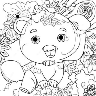 Lekne Banneord Fargeleggingsside 77425 20061