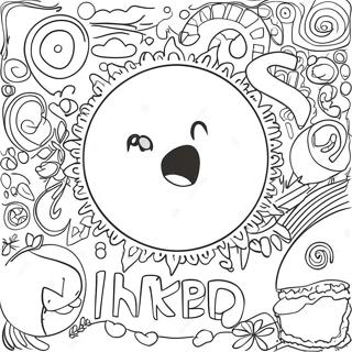 Lekne Banneord Fargeleggingsside 77425 20064