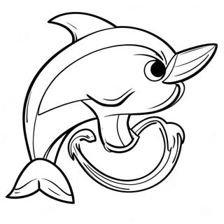 Miami Dolphins Maskot Fargeleggingsside 79541-21702