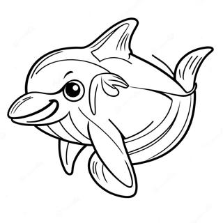 Miami Dolphins Maskot Fargeleggingsside 79541-21703