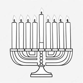 Fargerik Menorah Fargeleggingsside 79924-21979