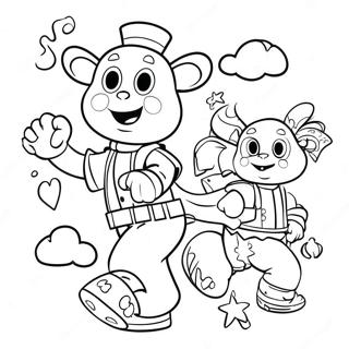 Spennende Rod Sloyfe Uke Parade Fargeleggingsside 81057 22871