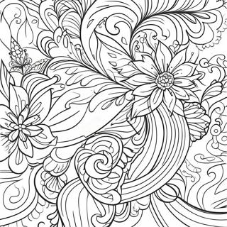 Elegant Finer Treverk Fargeleggingsside 82343-23895