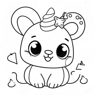 Sote Magiske Mixies Med Glitrende Stjerner Fargeleggingsside 82779 24231