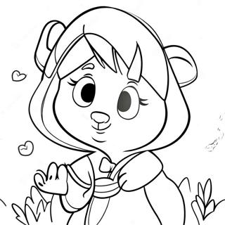 Eventyrlig Masha Og Bjorn Fargeleggingsark 82832-24274