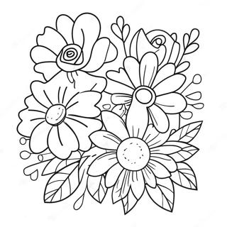 Gratulerer Med Dagen, Mamma Fargeleggingsark