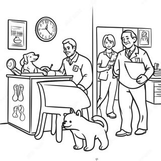 Travelt Veterinaerklinikk Fargeleggingsside 83525-24820