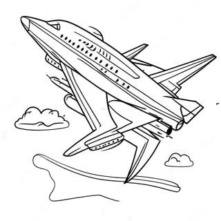 Air Force 1 I Aksjon Fargeleggingsside 83729-24980