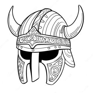 Vikinghjelm Fargeleggingsside 83907 25111