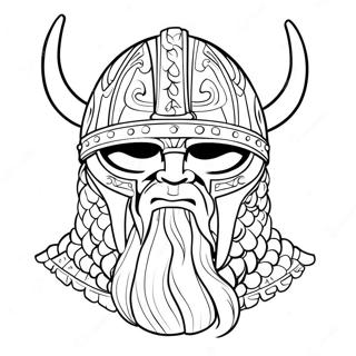 Vikinghjelm Fargeleggingsside 83907 25112