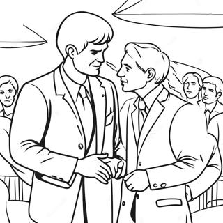 Skjebnesvanger Mote Fargeleggingsside 84704-25742