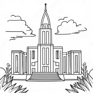 Mormon Tempel Fargeleggingsark 85188-26202