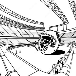 Raiders Stadion Scene Fargeleggingsside 86162-26962