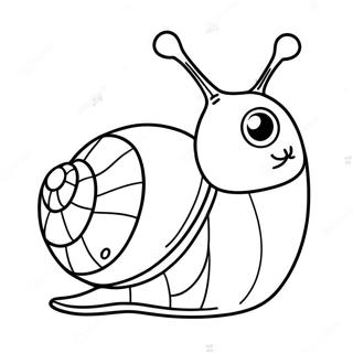 Morsom Sneglen Med Store Oyne Fargeleggingsside 86982-27608