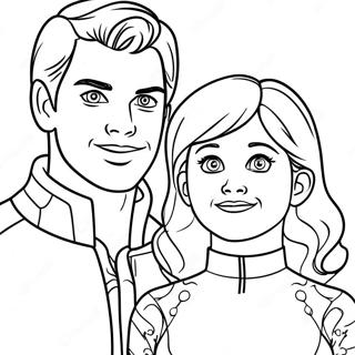 Henry Danger Og Charlotte Fargeleggingsside 87007 27621