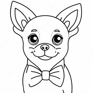 Chihuahua Med Sloyfe Fargeleggingsside 87494 27993