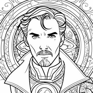 Doctor Strange Med Oyet Til Agamotto Fargeleggingsside 87930-28336