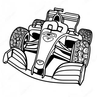 Fargerik Formel 1 Bane Fargeleggingsside 88008 28396