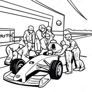 Formel 1 Fargeleggingsark