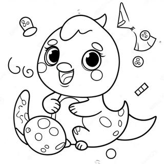 Hatchimal Fargeleggingsark