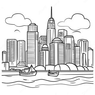 Stillehavet Fargeleggingsark