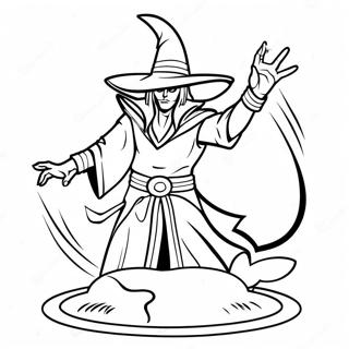 Mork Magiker I Aksjon Fargeleggingsark 88522-28969