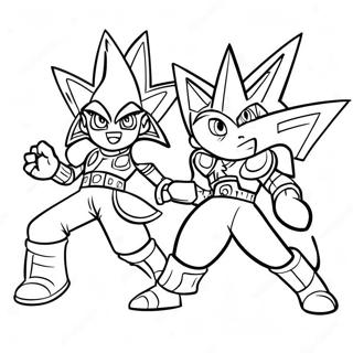 Yugioh Kortkamp Fargeleggingsark 88523-28973