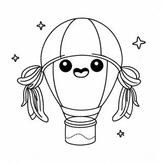 Fargerik Barnehage Avslutningsballong Fargeleggingsside 88676-29089