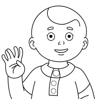 Caillou Fargeleggingsside 88879-29239