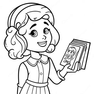 Morsom Dork Diaries Karakter Fargeleggingsside 88983-29318