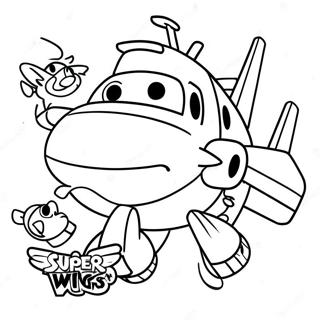 Super Wings Fargeleggingsside 89213-29495