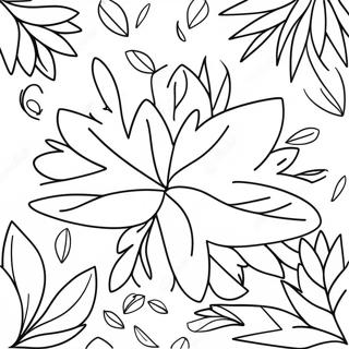 Sjarmerende Hostfarger Fargeleggingsside 89449-29690