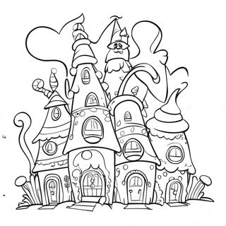 Magiske Whoville Hus Fargeleggingsside 89888 30027