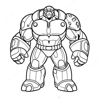 Hulk Buster Fargeleggingsider