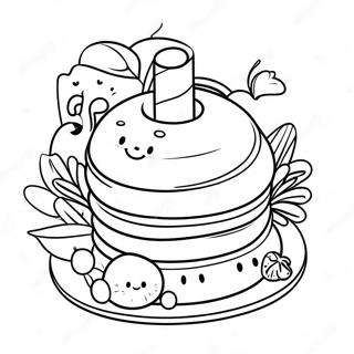 Deilig Mat Med Bokstav Y Fargeleggingsside 91048 30932