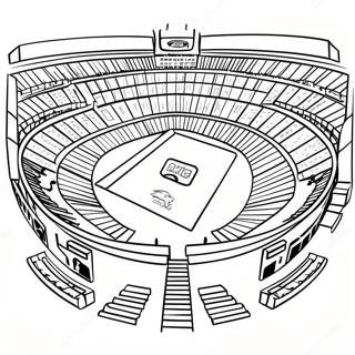 Super Bowl Stadion Scene Fargeleggingsside 91459-31315
