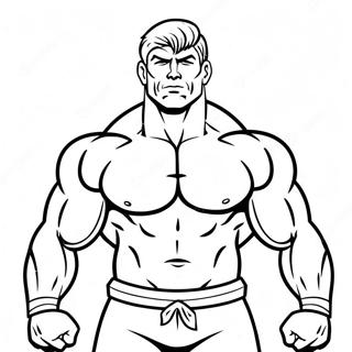 Sterke Muskler Fargeleggingsside 91737-31528